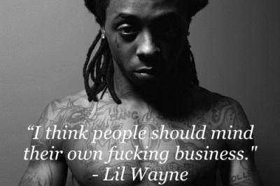 I fucking love lil Weezy