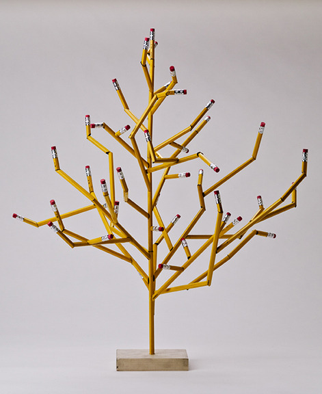 Pencil tree by Tad Lauritzen Wright