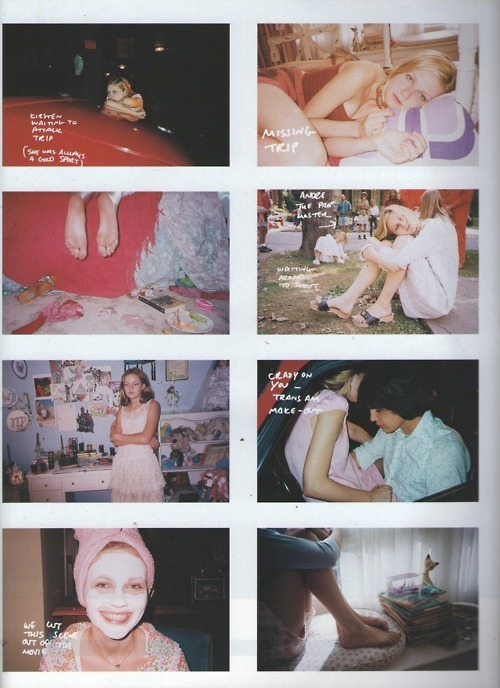multicolouredwings:

Behind the scenes of The Virgin Suicides.
