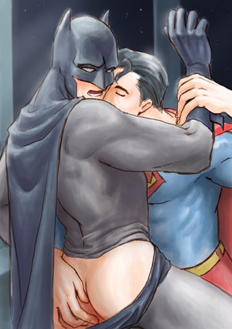 Batman X Nightwing x superman Yaoi