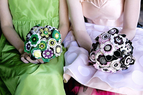 Beautiful Button Bouquets Wed By Kez