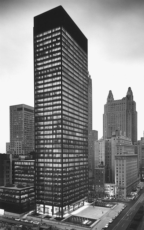 tautological:

Seagram Building by Mies van der Rohe
