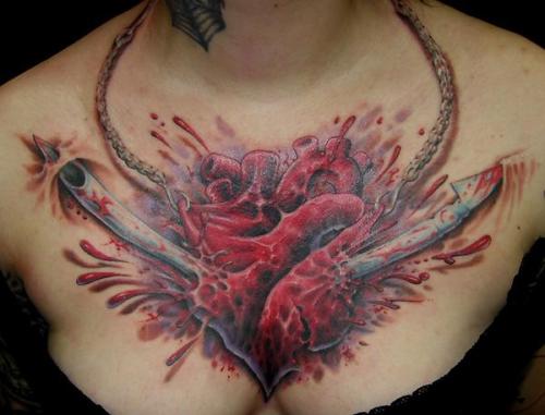 Posted January 20 2011 at 722pm in chest chest piece tattoo