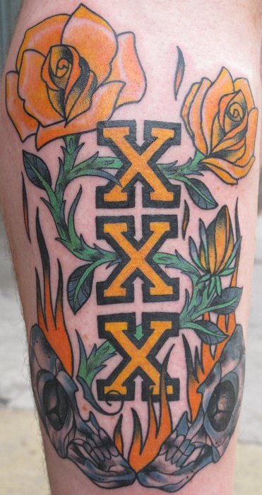 xxx tattoo. XXX #tattoo by Nick Baldwin