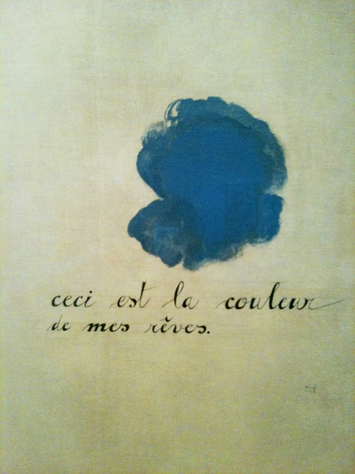 
Joan Miró, This is the Color of my Dreams, 1925
