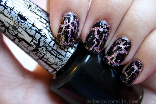 caleelovesnails:

OPI - Teenage Dream &amp; OPI - Black Shatter…from the Katy Perry collection
