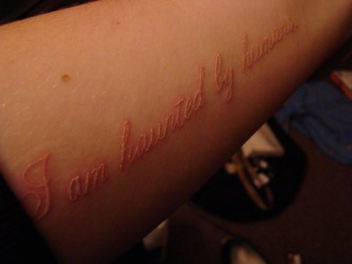 A Permanent Relationship With Words Literary Tattoos