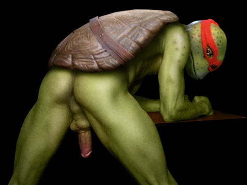 Ninja Turtle Nude