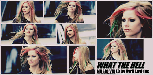 avril lavigne what hell wallpaper. avril lavigne hair what hell.
