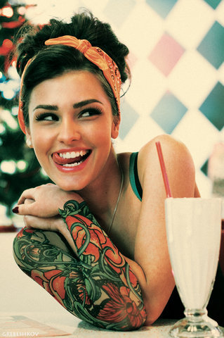 Tumblr Girls With Tattoos