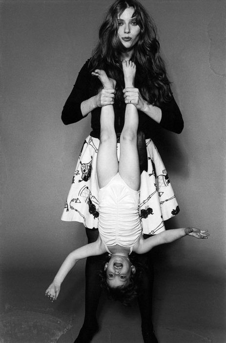 Liv Tyler with her mom Bebe