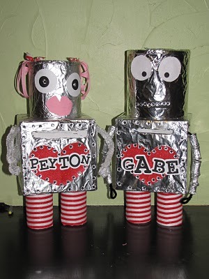 Homemade Valentine Mailboxes. Valentine mailboxes are a great place to .