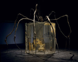 Spider,1997 Steel, tapestry,wood and etc