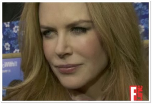 Nicole Kidman Kissing. Nicole Kidman talking about