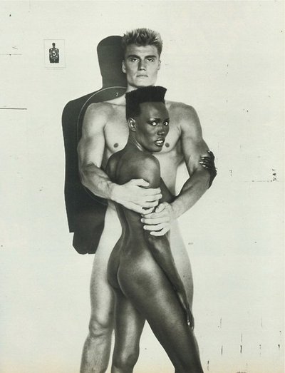 Dolph Lundgren and Grace Jones should have procreated