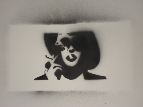 Marla Singer Stencil