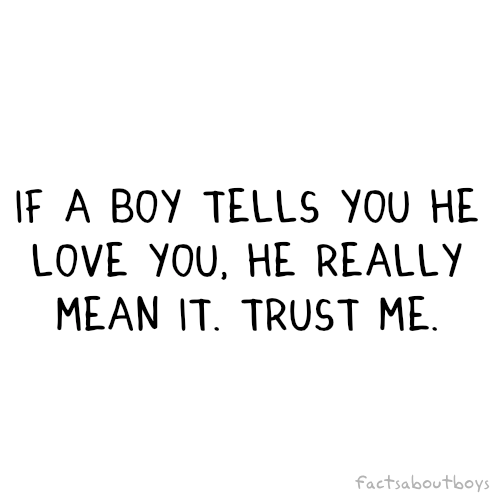 Facts about BoyS!