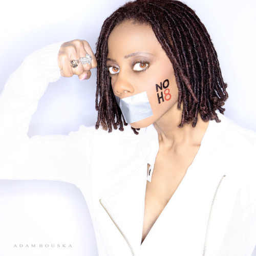 Mad TV comic Debra Wilson for NoH8 Posted 1 year ago 13 notes
