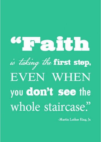 God help me take the first step…