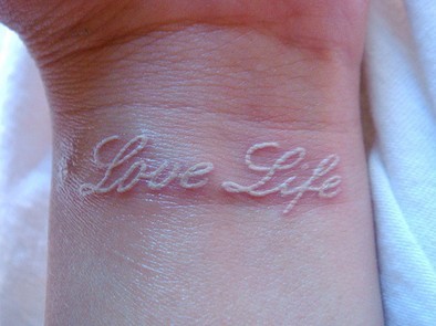 Love  Tattoo on Life Is About Creating Yourself