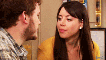 pretty beautiful cute girls gif parks and recreation