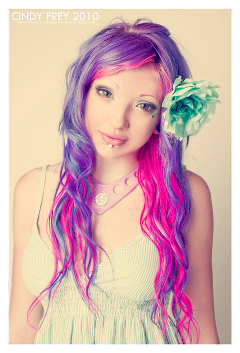 Pink and Purple Hair Tumblr