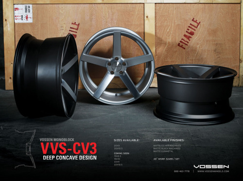 Vossen CV3 This has to be the hottest wheel yet 8230 NEW Vossen CV3