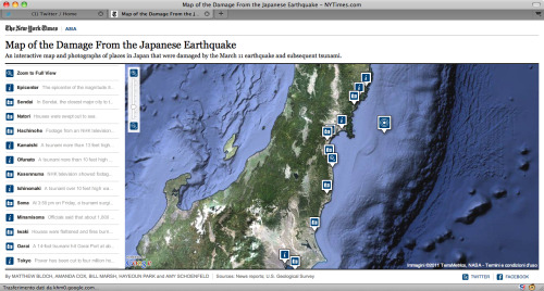 map of japan earthquake damage. scipsy: Map of the Damage From