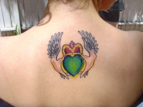 The claddagh represents Love Friendship and Loyalty