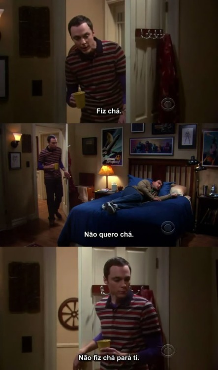 
Sheldon sempre o Sheldon rs
