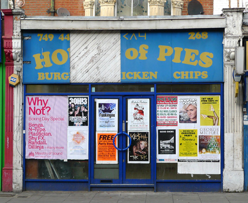House of Pies, Uxbridge Road W12. Posted on: 20 Mar 11