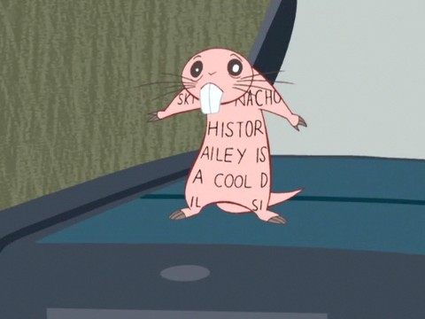 Rufus Kim Possible. #Rufus #naked mole rat #Kim