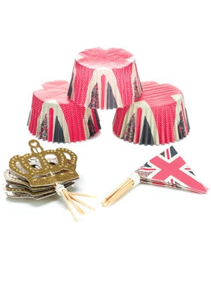 images of royal wedding cupcakes. Royal Wedding Cupcake Kit