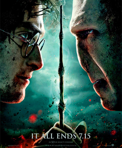 harry potter 7 poster it all ends here. via fuckyeahharrypotter