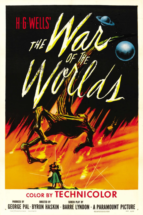 war of the worlds poster 1953. The War of the Worlds
