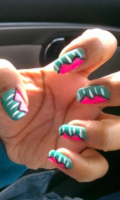 easy nail designs on Tumblr