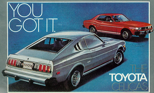 Toyota Celica 2011 Specs. 1977 Toyota Celica ad (by