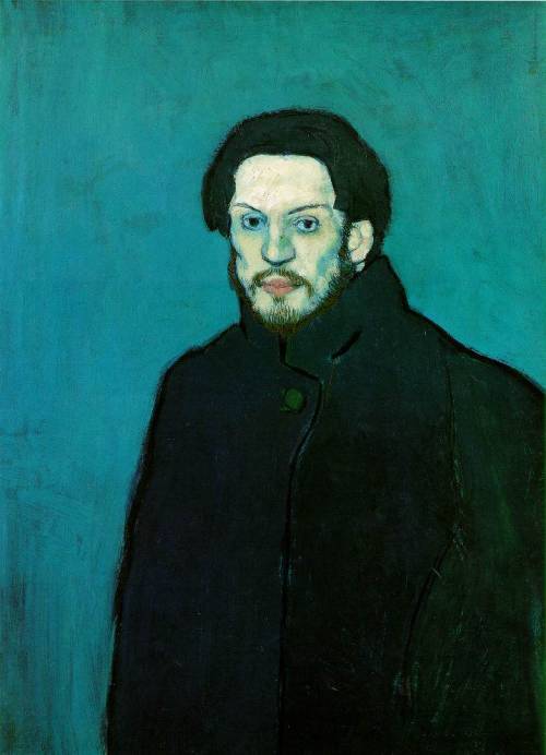 picasso blue period self portrait. Picasso, Self Portrait