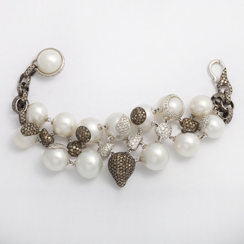 USA Best Selling Brand of chocolate diamonds pearls necklace