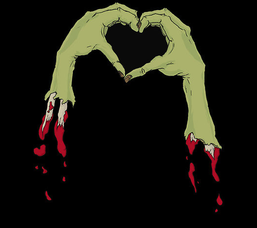 ... :vod3vil:I love you my zombie boyI love you too, my zombie girl