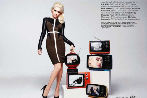 gwen stefani elle may 2011. Gwen Stefani in Elle USA May