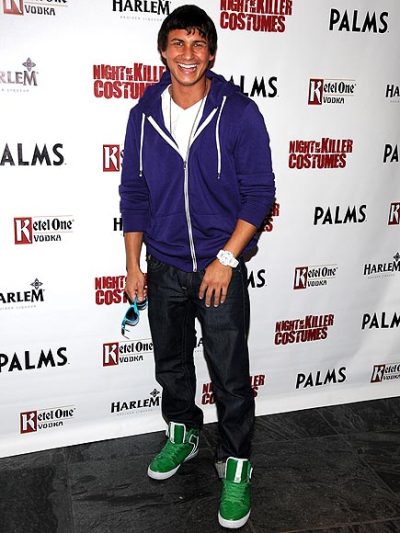 pauly d with his hair down. seeing pauly d with his hair