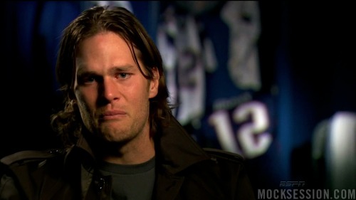 tom brady crying. Tom Brady is running a close