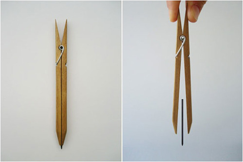 Clothespin Pencil