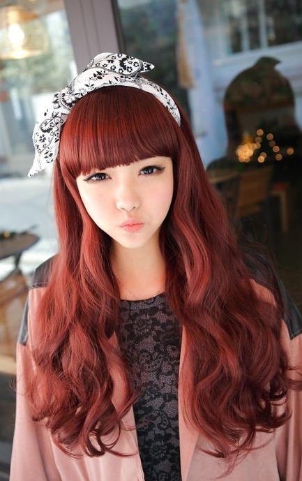 Red Hair Japan. japanese japan red hair