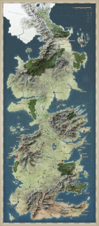 game of thrones map westeros. Tagged: reblogpretty map