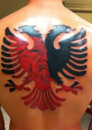 albanian eagle tattoo. Albanian Eagle