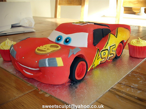 pixar cars cake. Disney Cars Cake (by