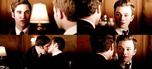 
BLAINE: Kurt, there is a moment when you say to yourself, ‘Oh! There you are. I’ve been looking for you forever!’ Watching you do Blackbird this week. That was a moment for me, about you. You moved me, Kurt and this duet would just be an excuse to spend more time with you.
 