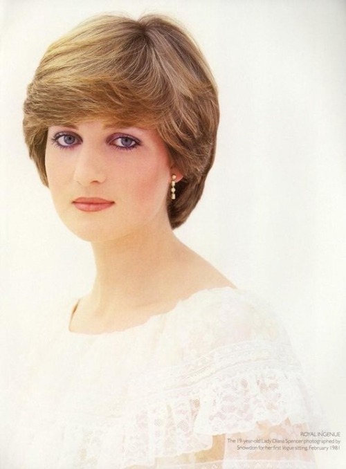Hairstyle Princess Diana Spencer